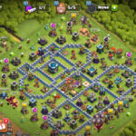 TH13  LvL155  Heroes K60Q60W34R10  BM11  745 War Stars  F761
