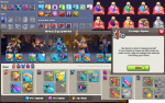 TH14 LVL166 Heroes(K64 Q68 M42 W40 R9) BM20  704War Stars C109 - Image 3